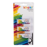 Erasers, Set of 3